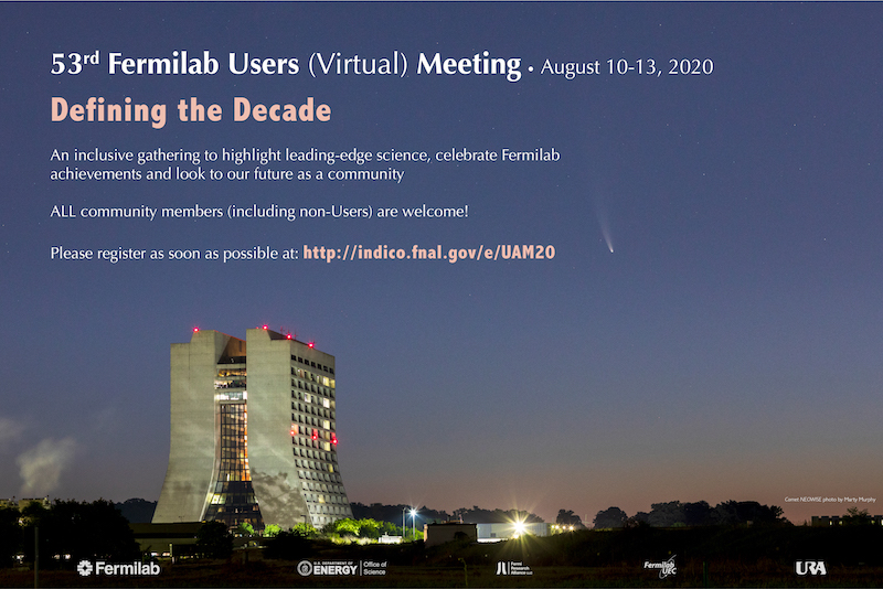 53rd Fermilab Users (Virtual) Meeting Poster